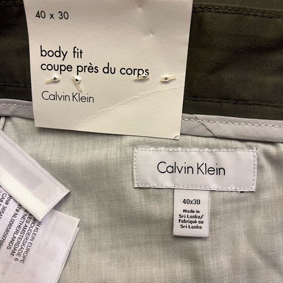 Calvin Klein Men's Gray Pants - Picture 5 of 5